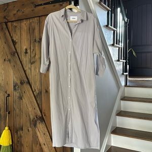 Pistola oversized shirt dress- coverup size small
